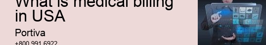 What is medical billing in USA