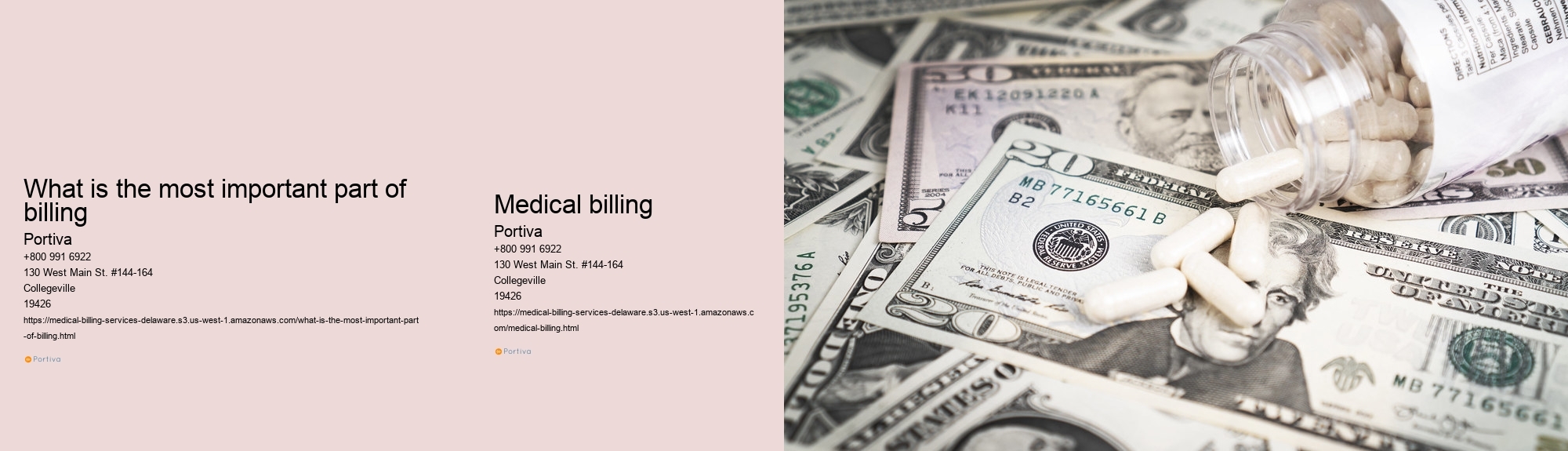 What is the most important part of billing