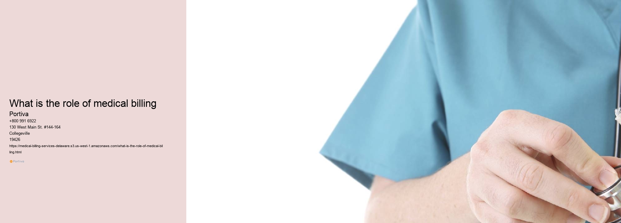 What is the role of medical billing